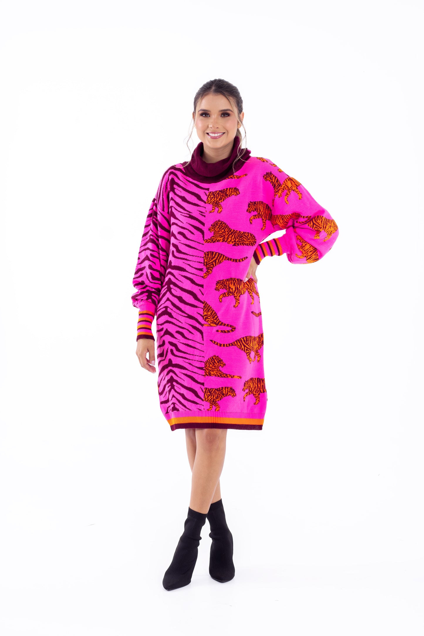 WILD TIGERS DRESS