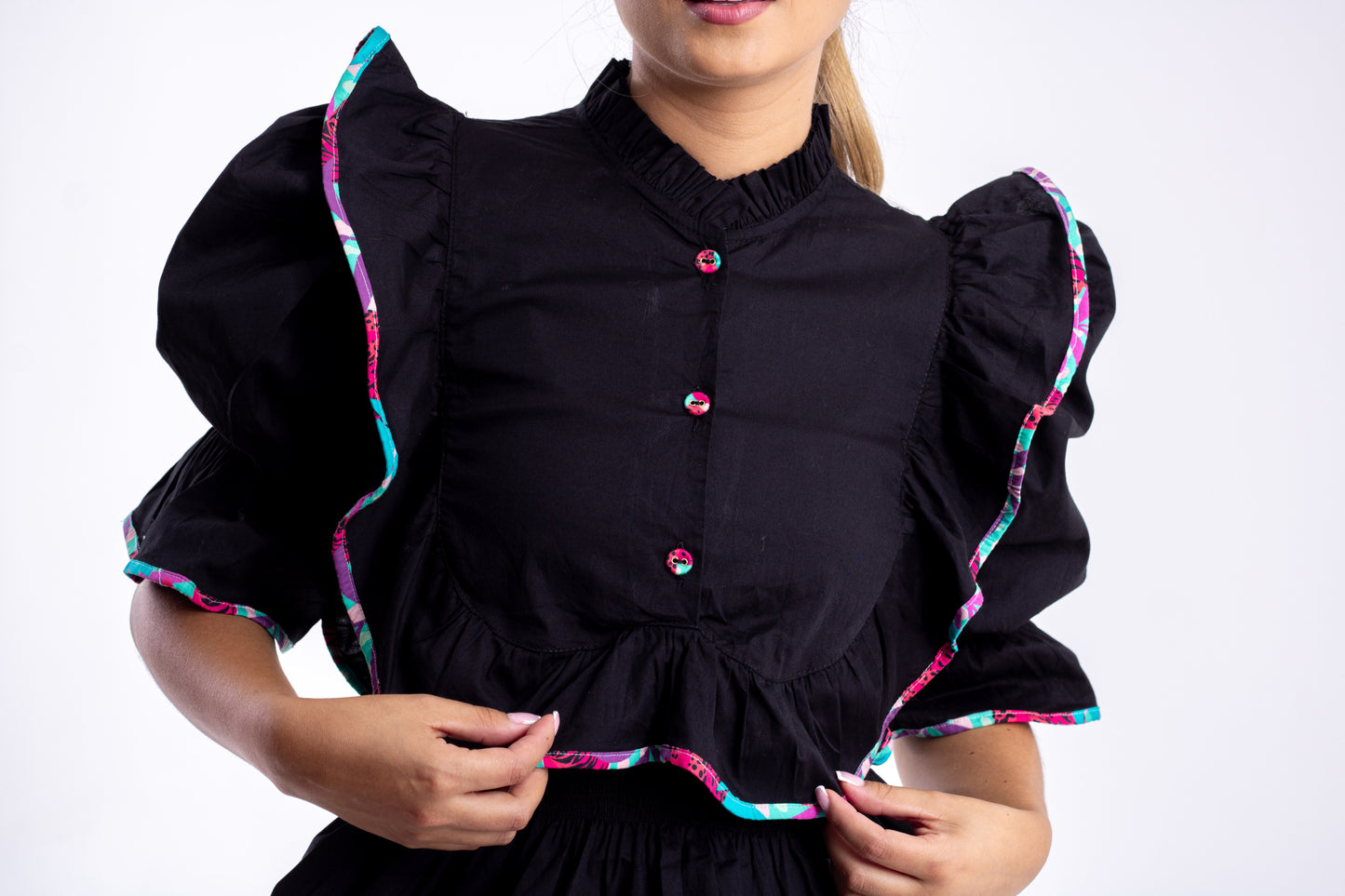 Ruffle blouse